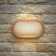 Copper E27 IK10 Double Insulated Bulkhead Light Copper E27 IK10 Double Insulated Bulkhead Light
